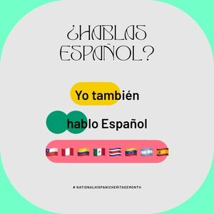 Tambien hablo Español